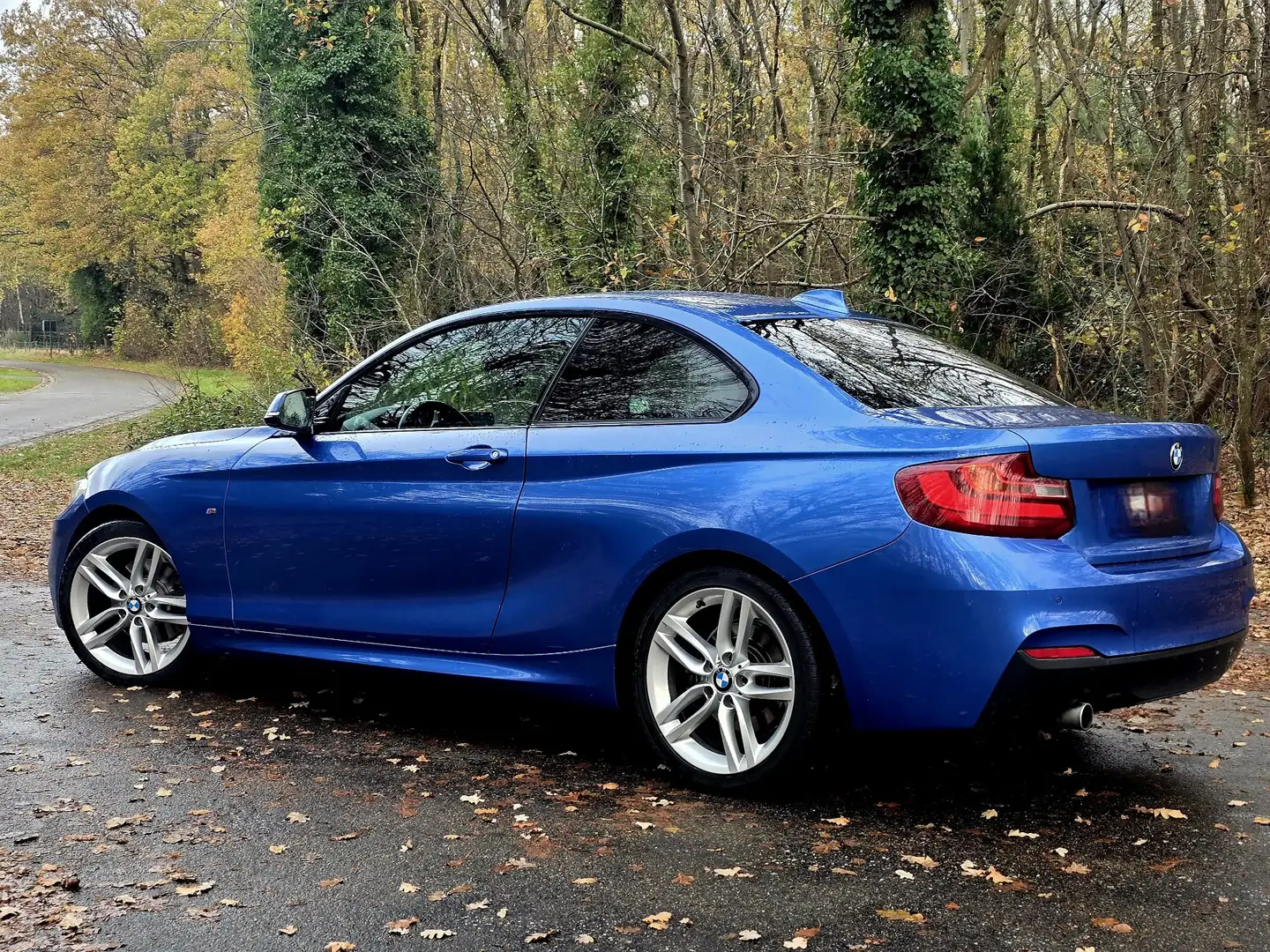 BMW 220 220d Coupe Sport-Aut. M Sport pakket Blauw - 2