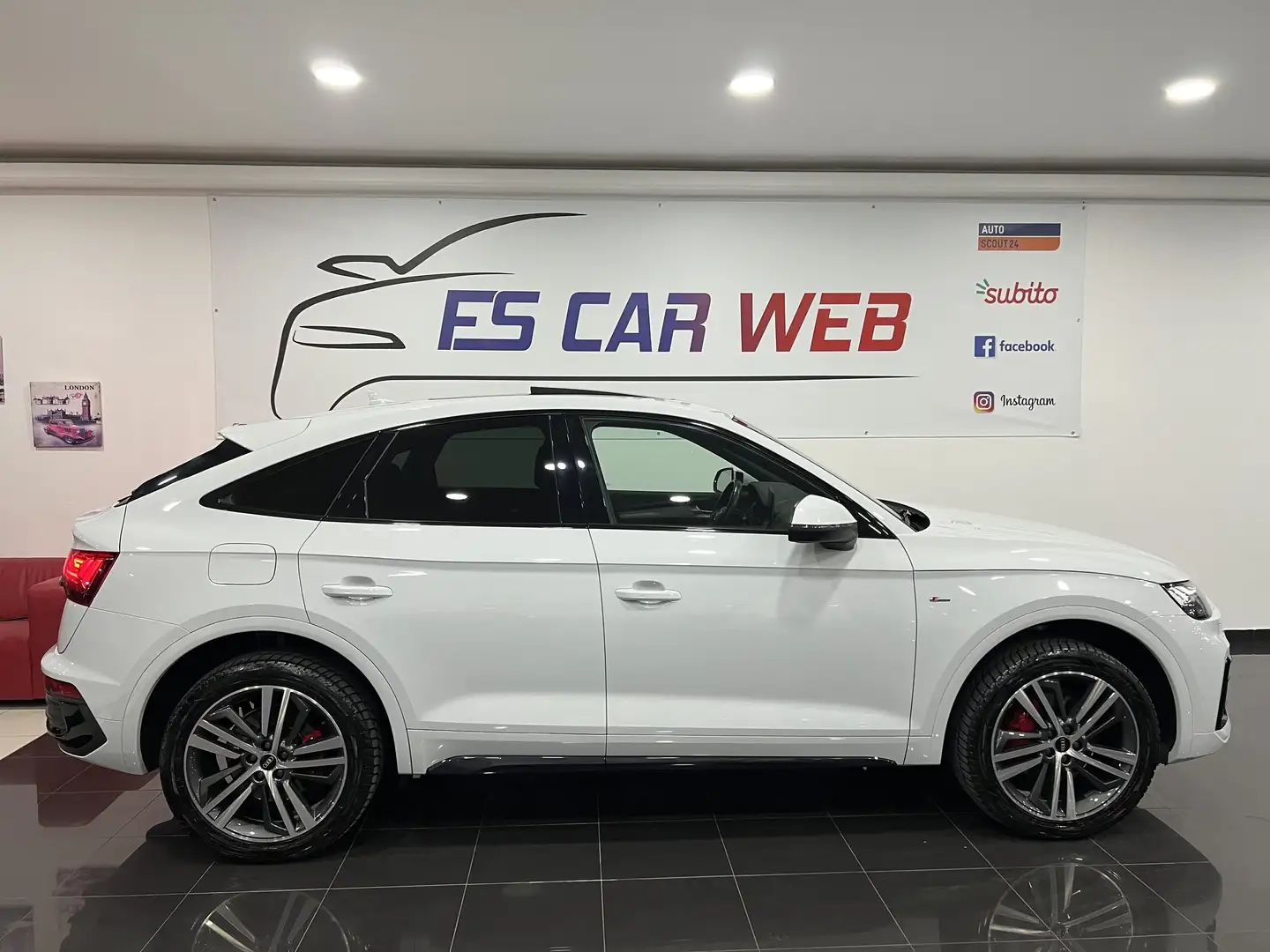 Audi Q5 40 2.0 tdi mhev SLine Plus quattro stronic 204 cv Blanc - 2