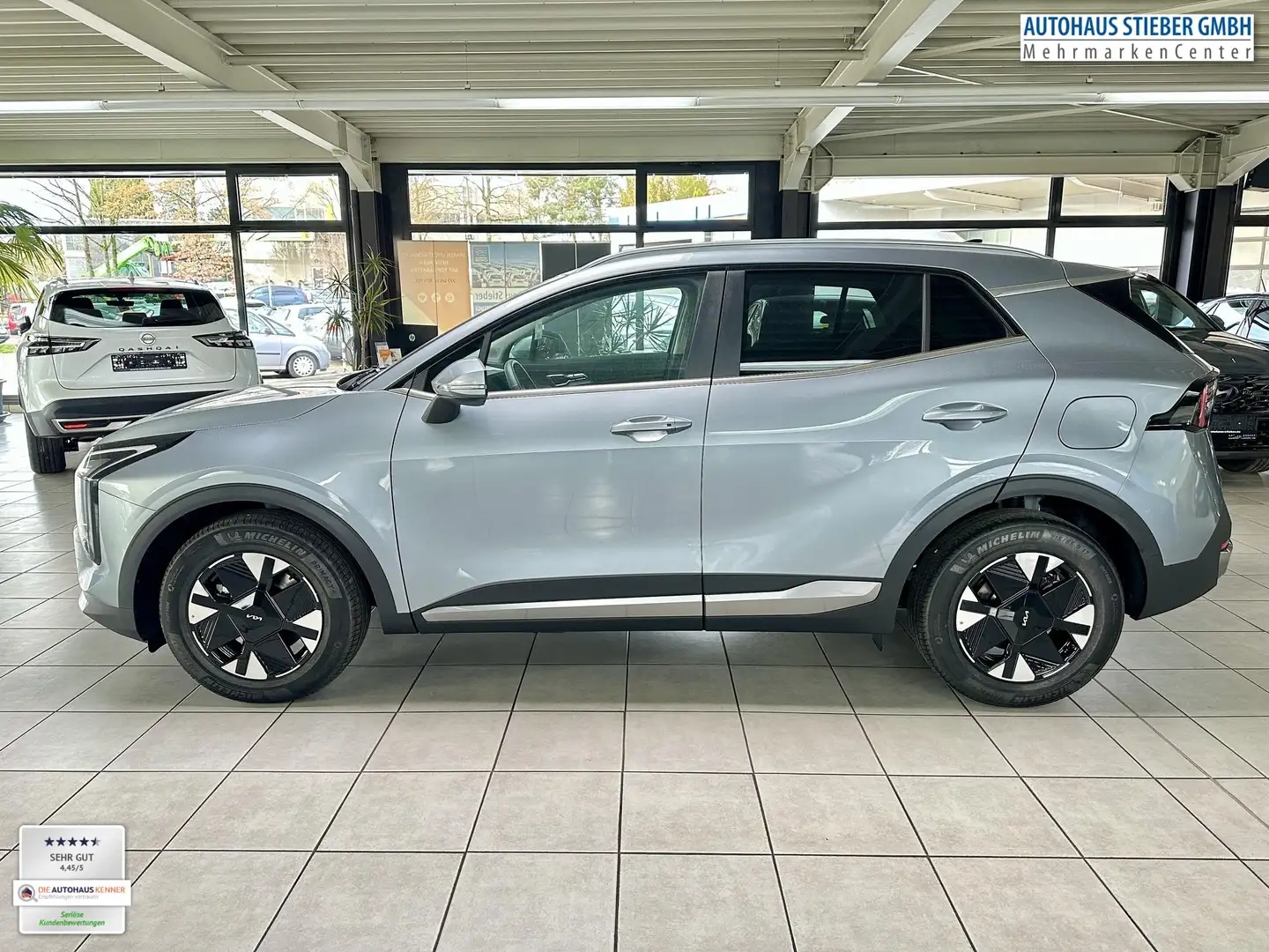 Kia Sportage RFK+SHZ+LKZ+EPH HI/VO 110 kW (150 PS), Automatik Silber - 2