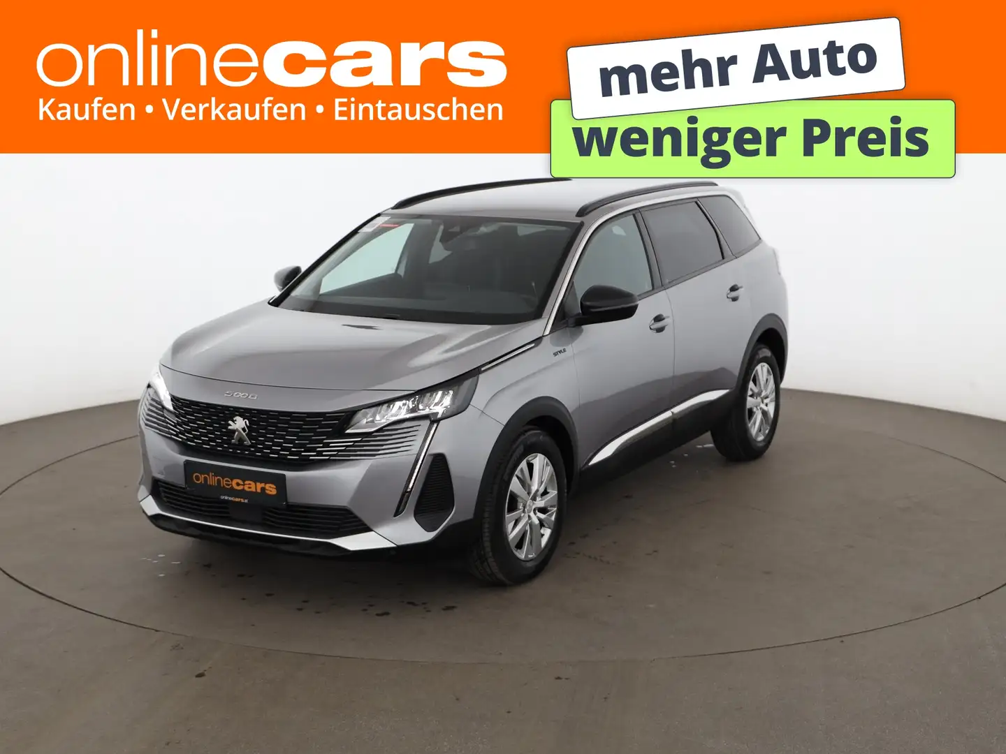 Peugeot 3008 1.2 PureTech 130 Access NAVI DIGITAL-TACHO Grau - 1