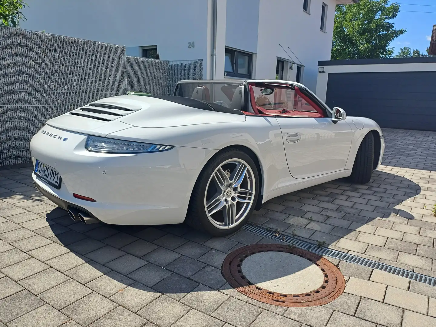 Porsche 991 911 Carrera S Cabriolet PDK Weiß - 2