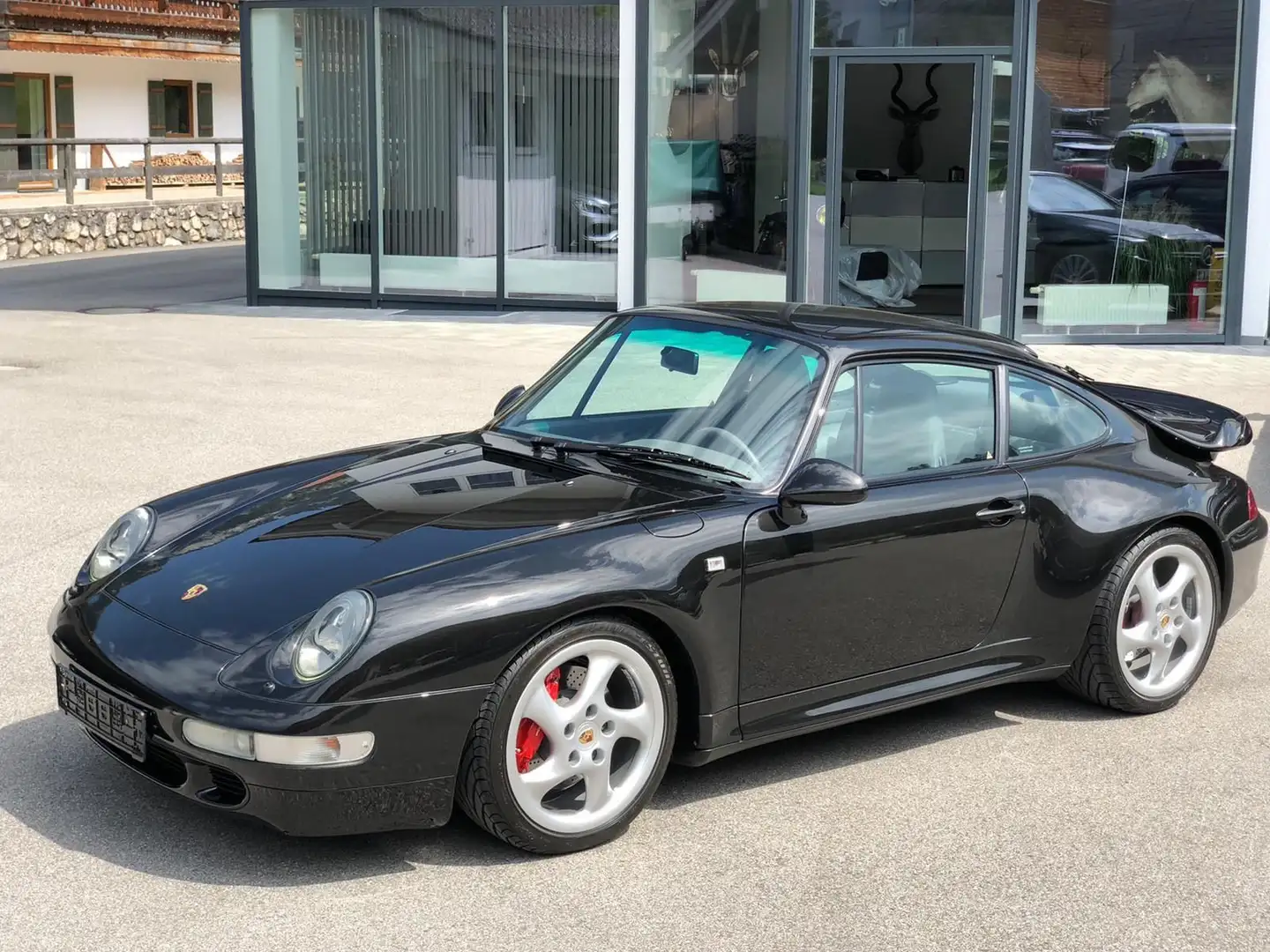 Porsche 993 911 Turbo WLS 1 TOP ZUSTAND Schwarz - 1