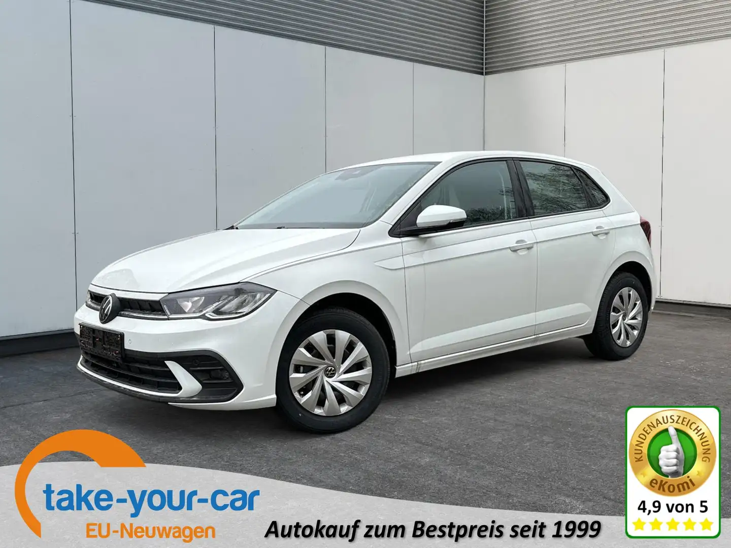 Volkswagen Polo Life KAMERA+SHZ+KLIMA+TEMPOMAT+KEYLESS 1.0 TSI ... White - 1
