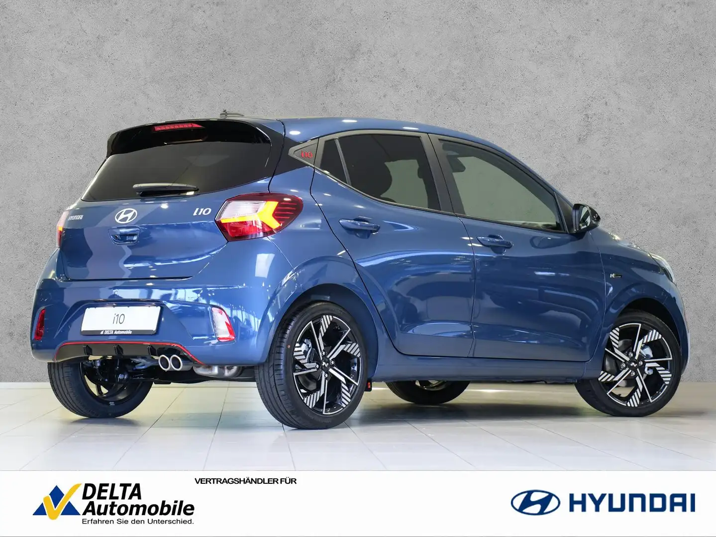 Hyundai i10 1.0 TGDI Facelift 2025 N-Line Navi LED Kamera Albastru - 2