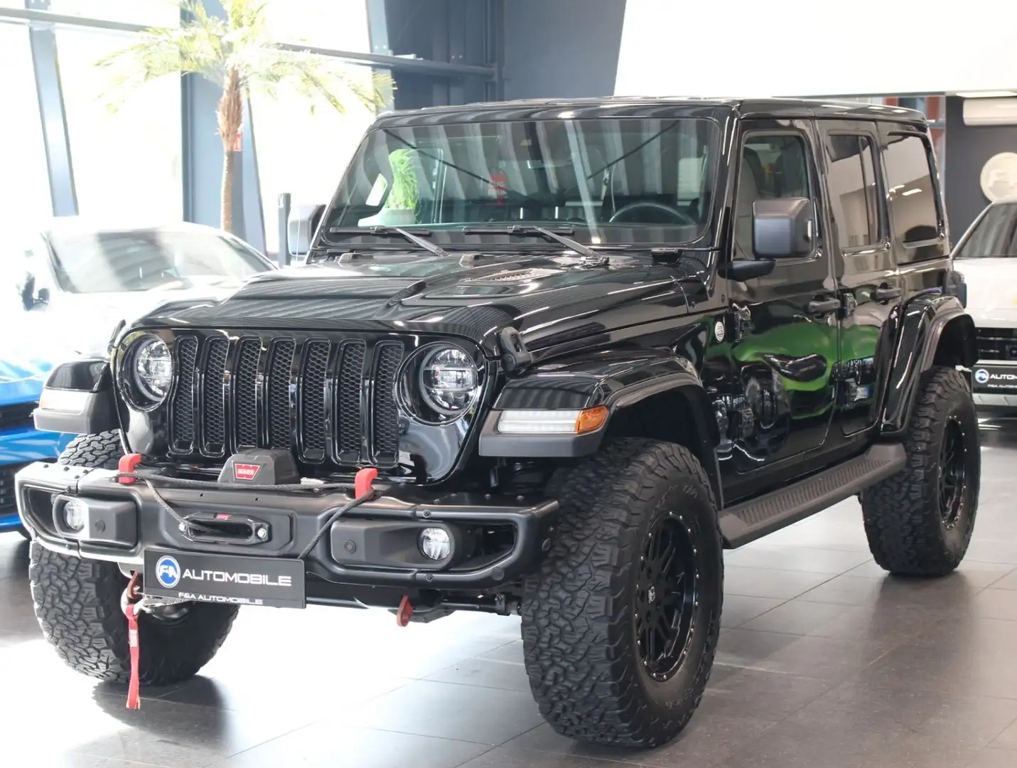Jeep Wrangler Unlimited Trail Rated 4x4+Leder+Alpine Schwarz - 1