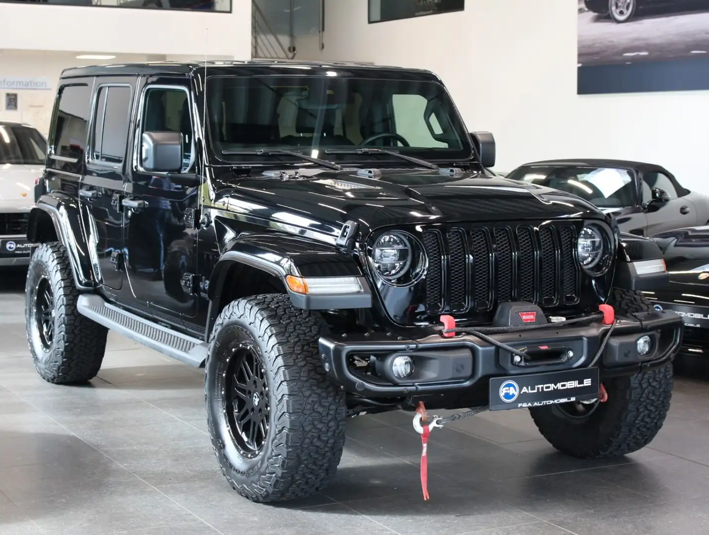 Jeep Wrangler Unlimited Trail Rated 4x4+Leder+Alpine Schwarz - 2