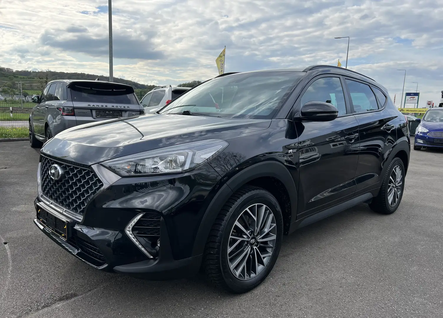 Hyundai TUCSON 1.6 CRDi 136CV Auto. N-Line Zwart - 1