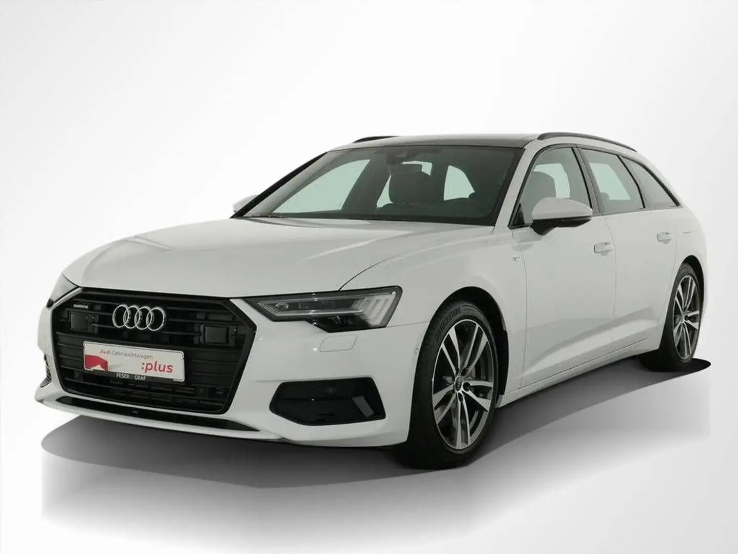 Audi A6 S line 50 TFSIe qu S tronic PANO B&O AHK Weiß - 1