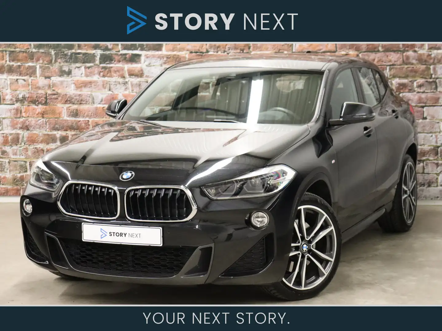 BMW X2 sDrive20i High Executive M Sport Pakket Automaat / Zwart - 1