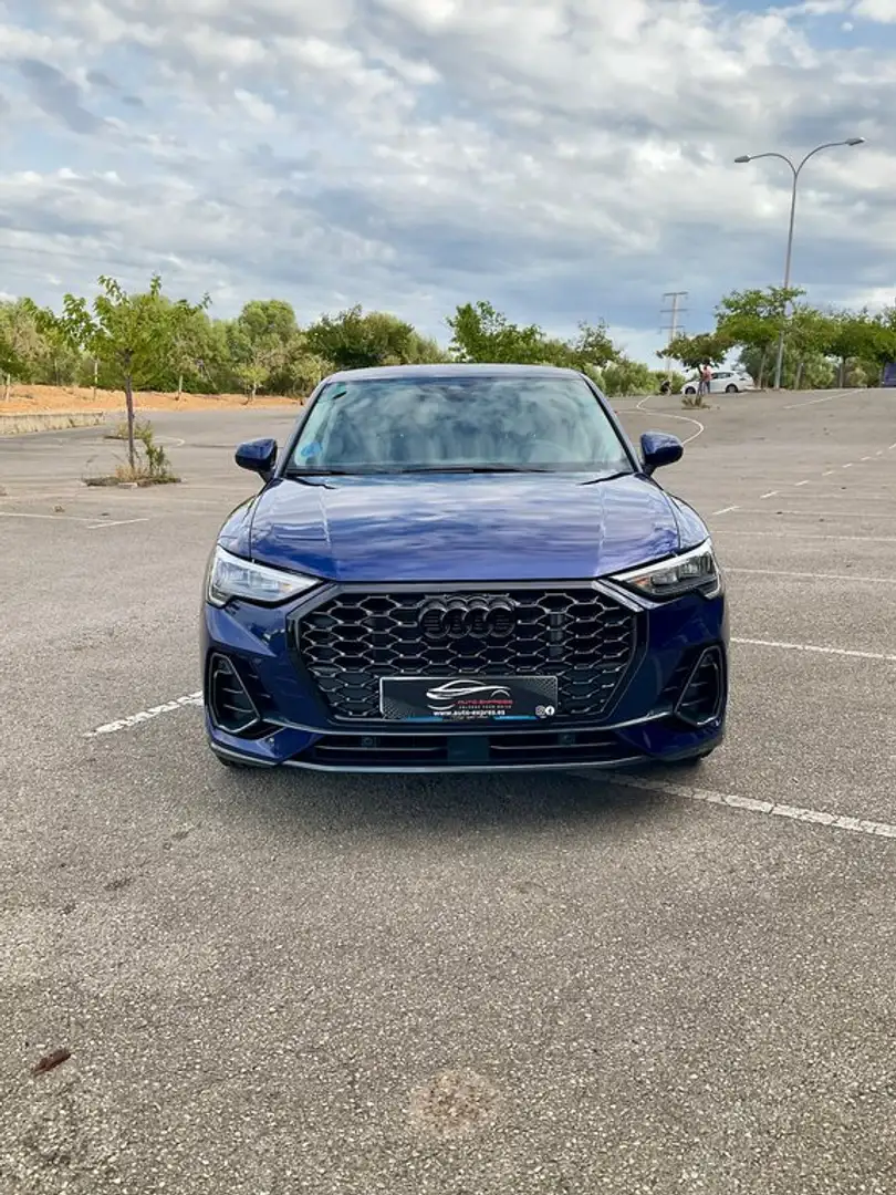 Audi Q3 45 TFSIe Black line S-tronic Azul - 2