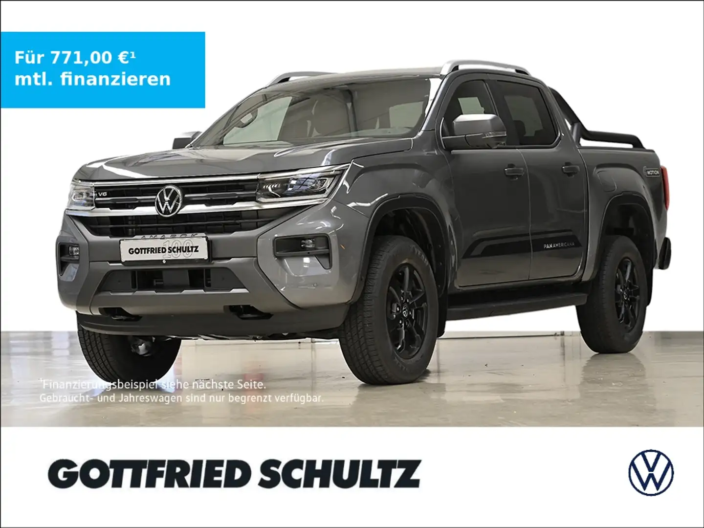 Volkswagen Amarok PanAmericana 3.0 TDI 177 kW 4Motion Rollcover SHZ Grau - 1