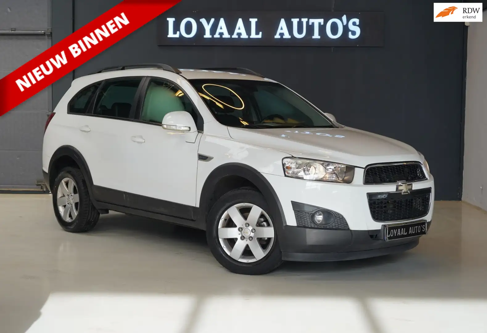 Chevrolet Captiva 2.4i LT 2WD | CRUISE | AIRCO | TREKHAAK | ELEK.RAM Wit - 1