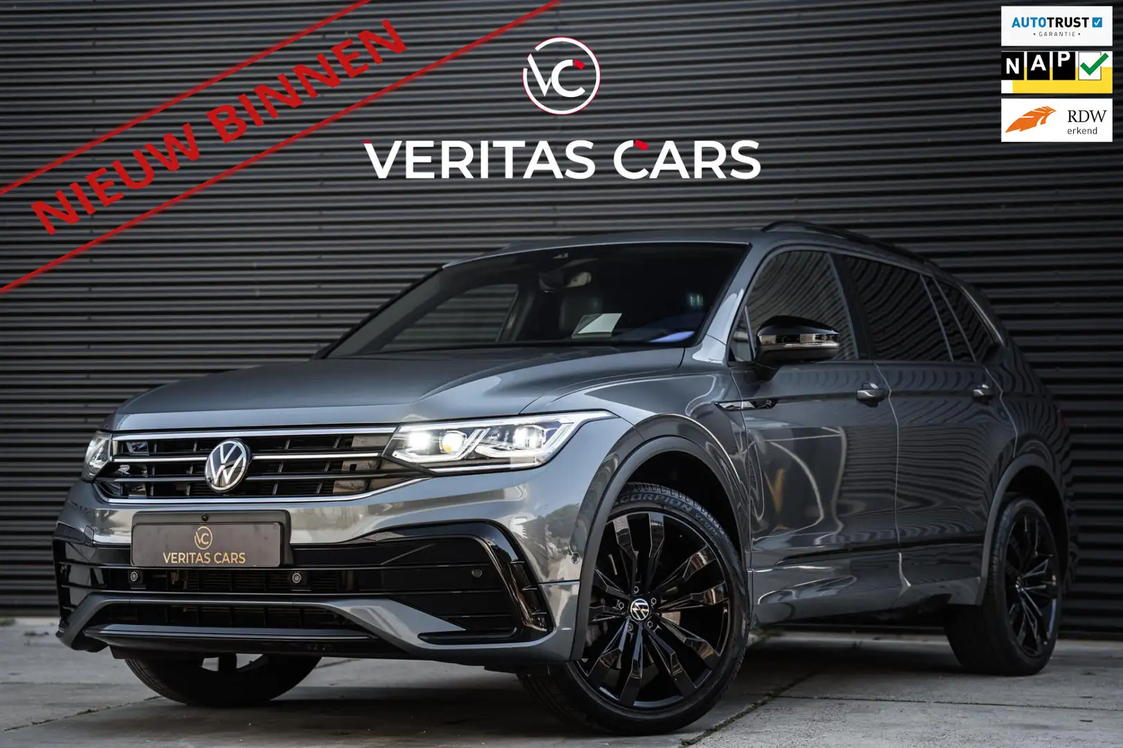 Volkswagen Tiguan Allspace 2.0 TSI 4Motion R-Line 245PK |BTW Auto|7-Zits|Pano Grijs - 1