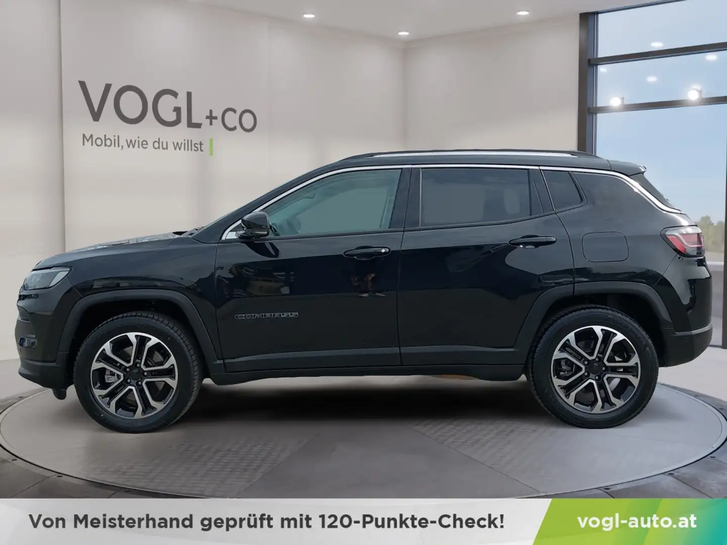 Jeep Compass 1.3 PHEV 80th Anniversary AT 4xe Schwarz - 2