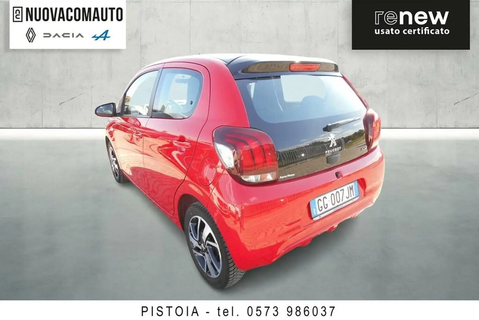 Peugeot 108 1.0 vti Active s&s 5p neopatentati Rouge - 2