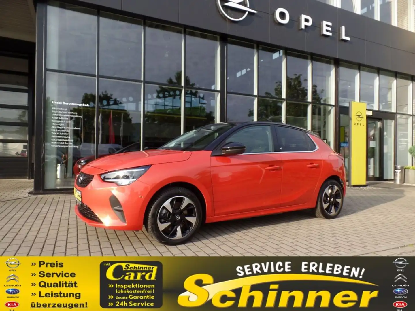 Opel Corsa-e Elegance Orange - 1