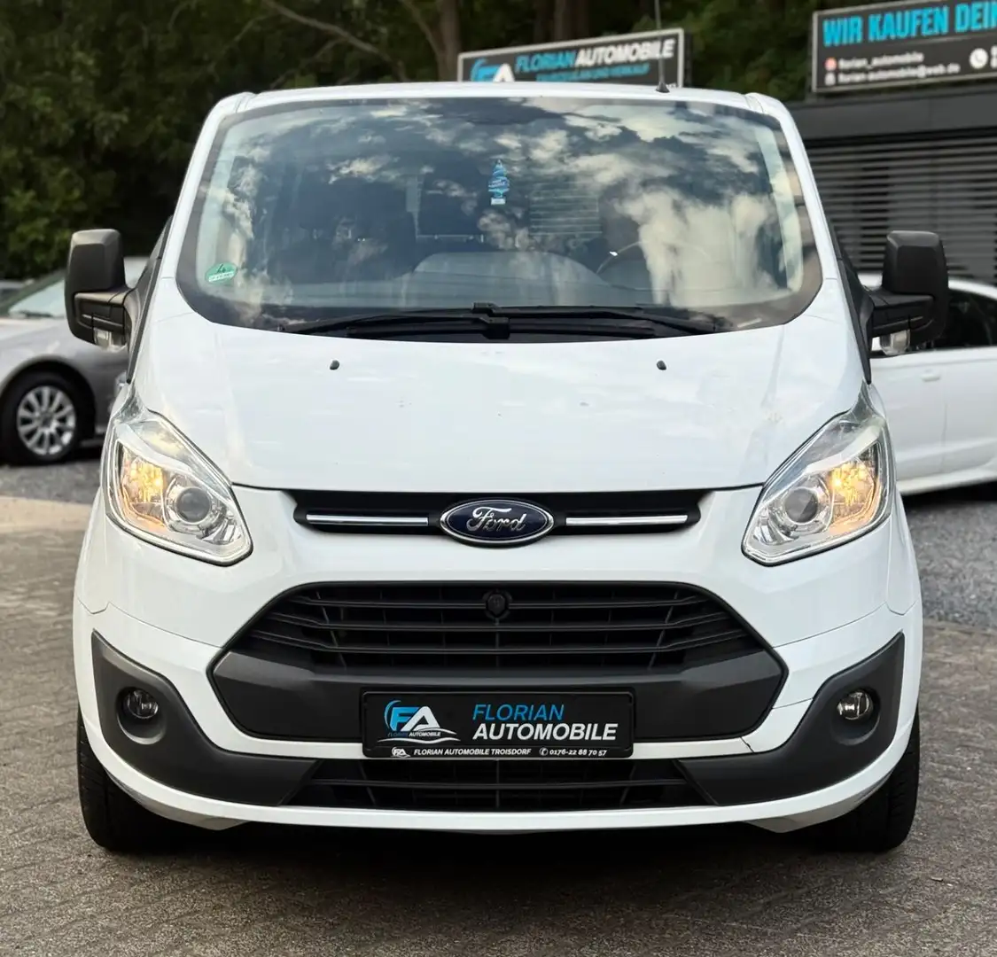 Ford Transit Custom 9 Sitze/Klima/1 Hand/ MwSt Weiß - 2
