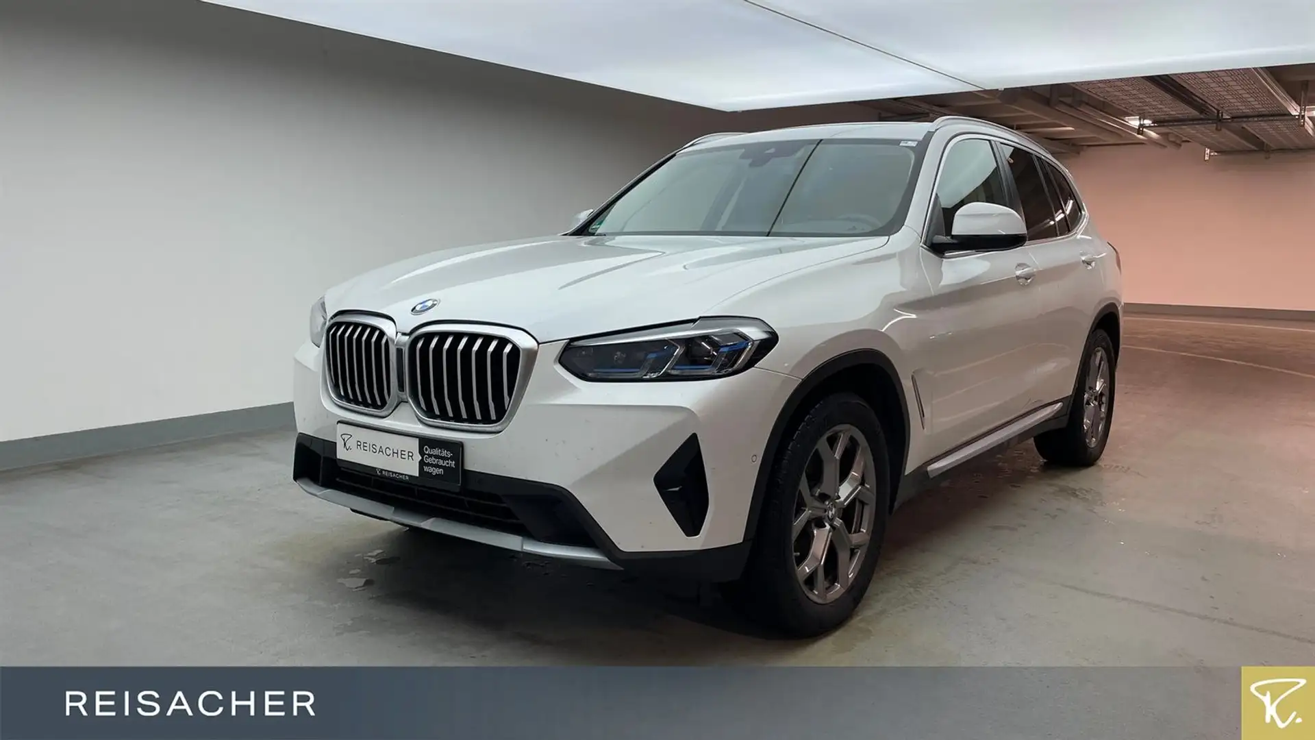 BMW X3 xDrive20d A Pano,Leder,DRA,Laser,LiveCockpitP Weiß - 1