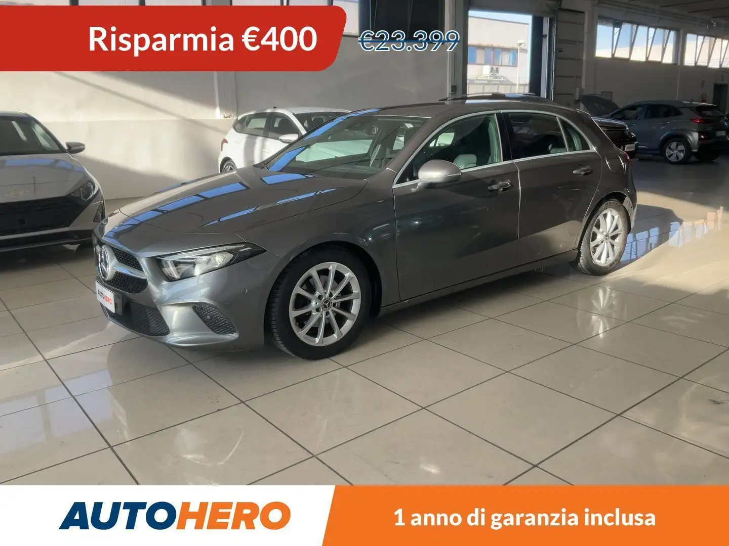 Mercedes-Benz A 180 A 180 d Sport Automatic Grigio - 1