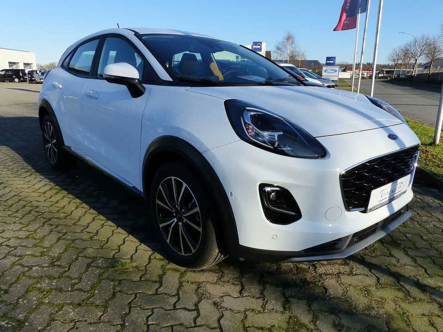 Ford Puma 1.0 EcoBoost MHEV TITANIUM iACC,Kamera,Navi Weiß - 2