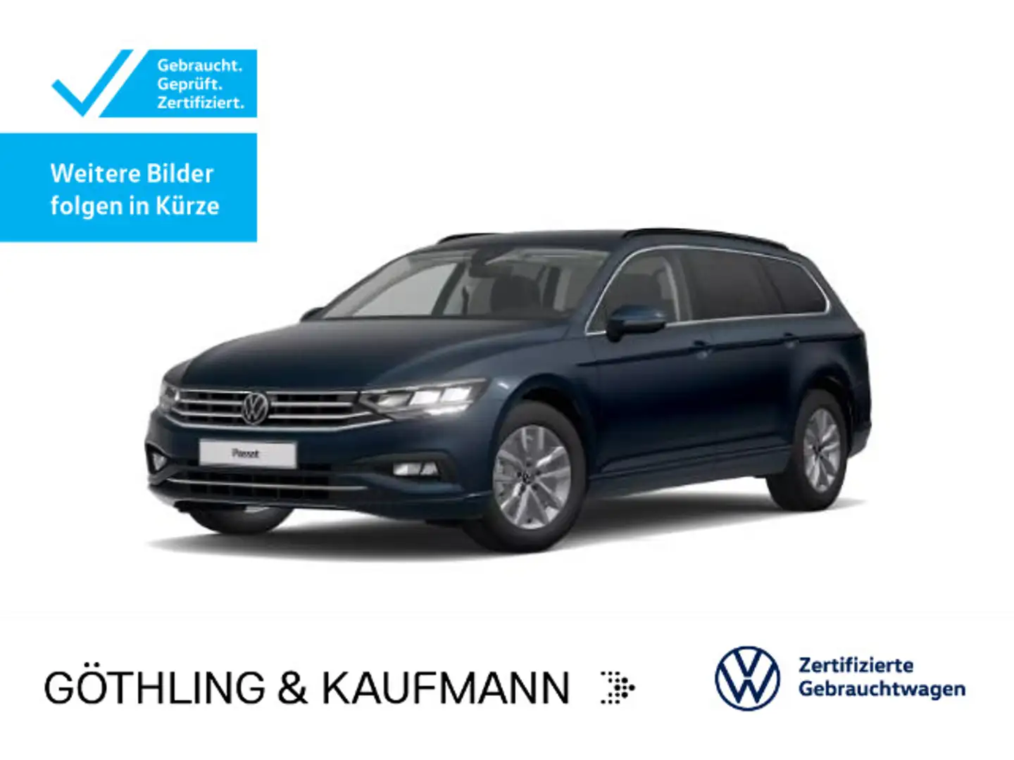 Volkswagen Passat Variant Business 2.0 TDI DSG*NAVI*AHK*KAM Blau - 1
