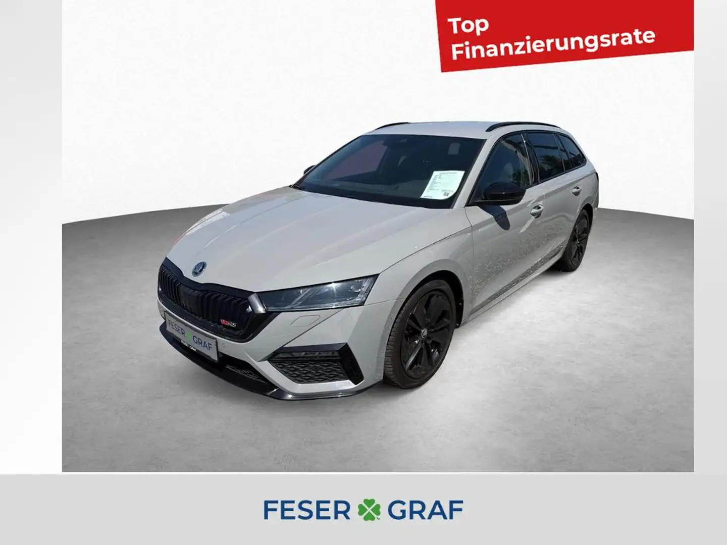 Skoda Octavia Combi RS 2.0 TDI 7-DSG *AHK*NAVI Grau - 1