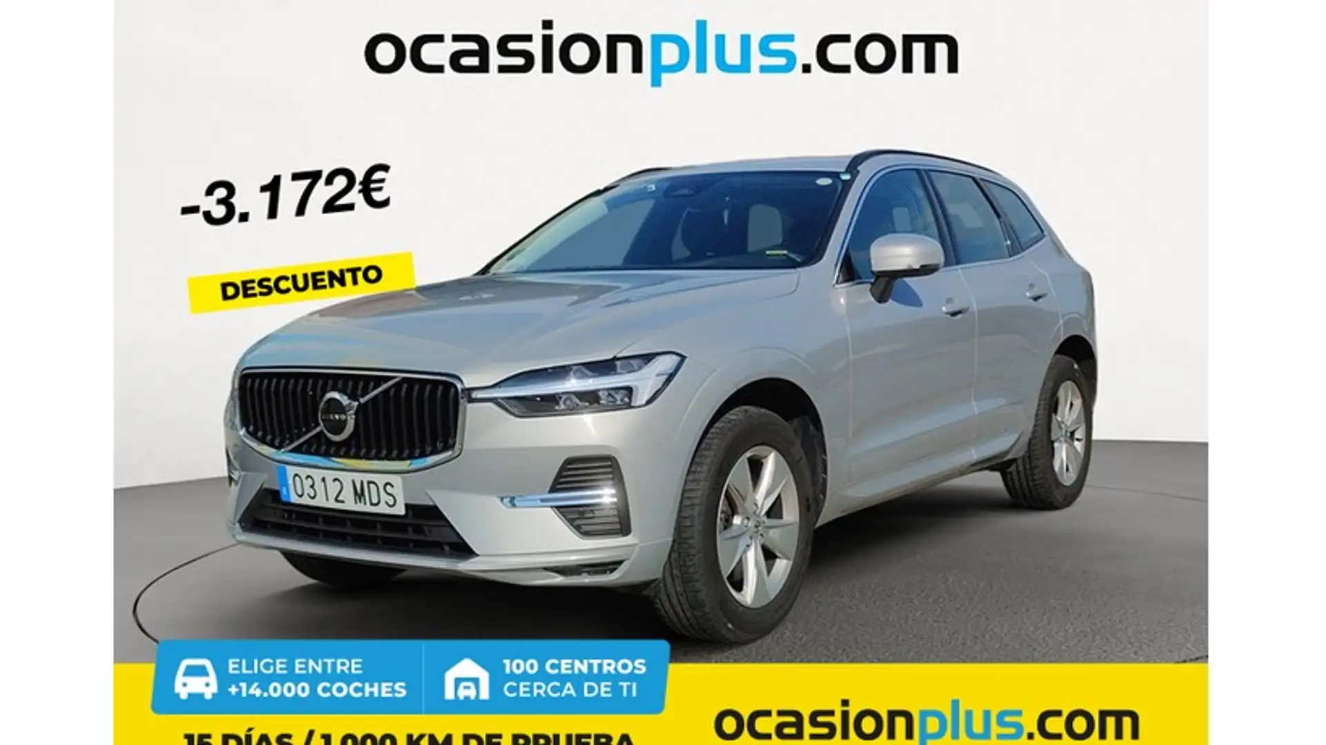 Volvo XC60 B4 Core FWD Aut. Plateado - 1