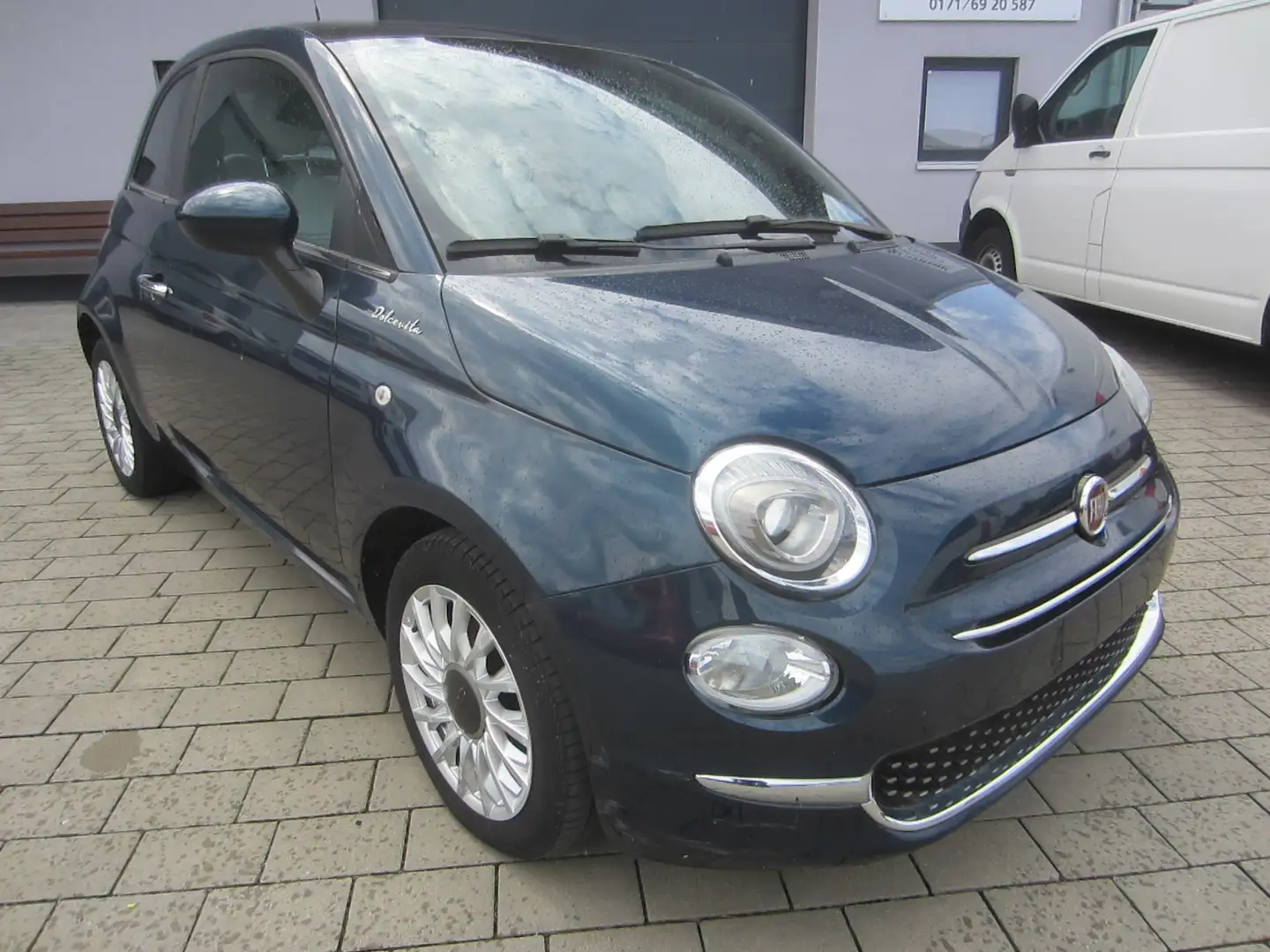 Fiat 500 DolceVita,Panorama Azul - 2