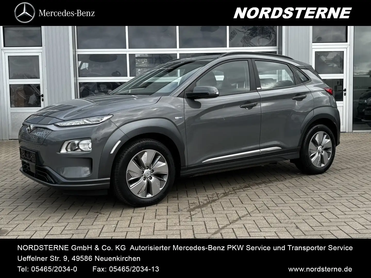 Hyundai KONA Kona Elektro 2WD Grijs - 1