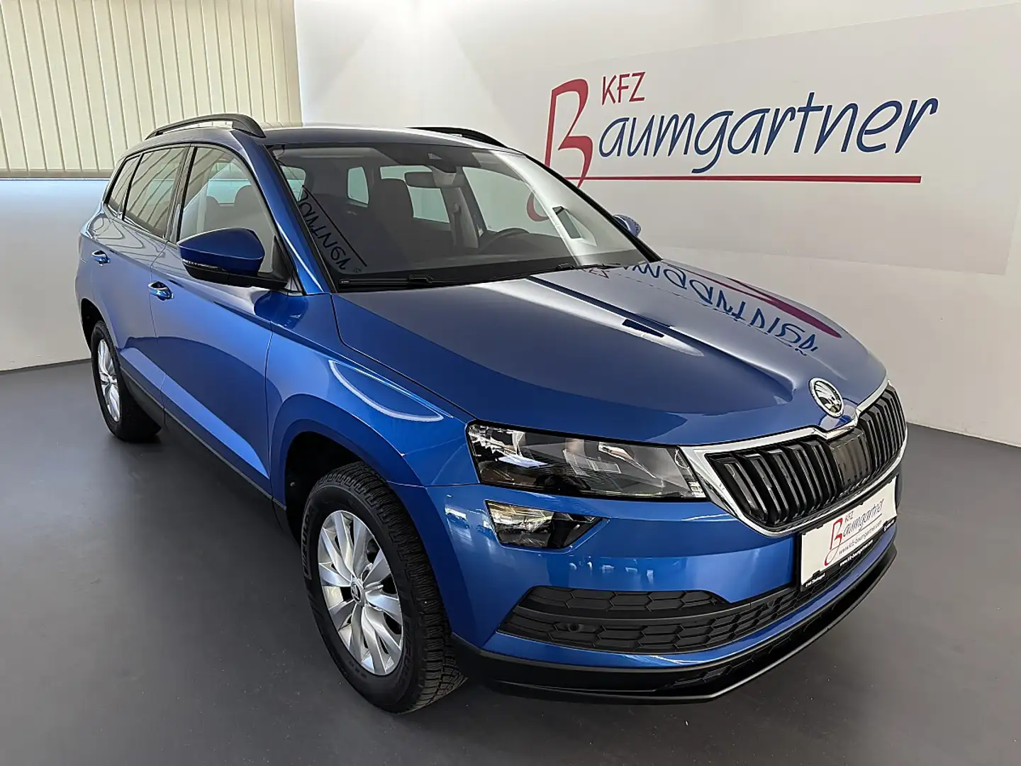 Skoda Karoq 2,0 TDI *NAVI*ACC*Sitzheizung*Getönte Scheiben*... Blau - 1