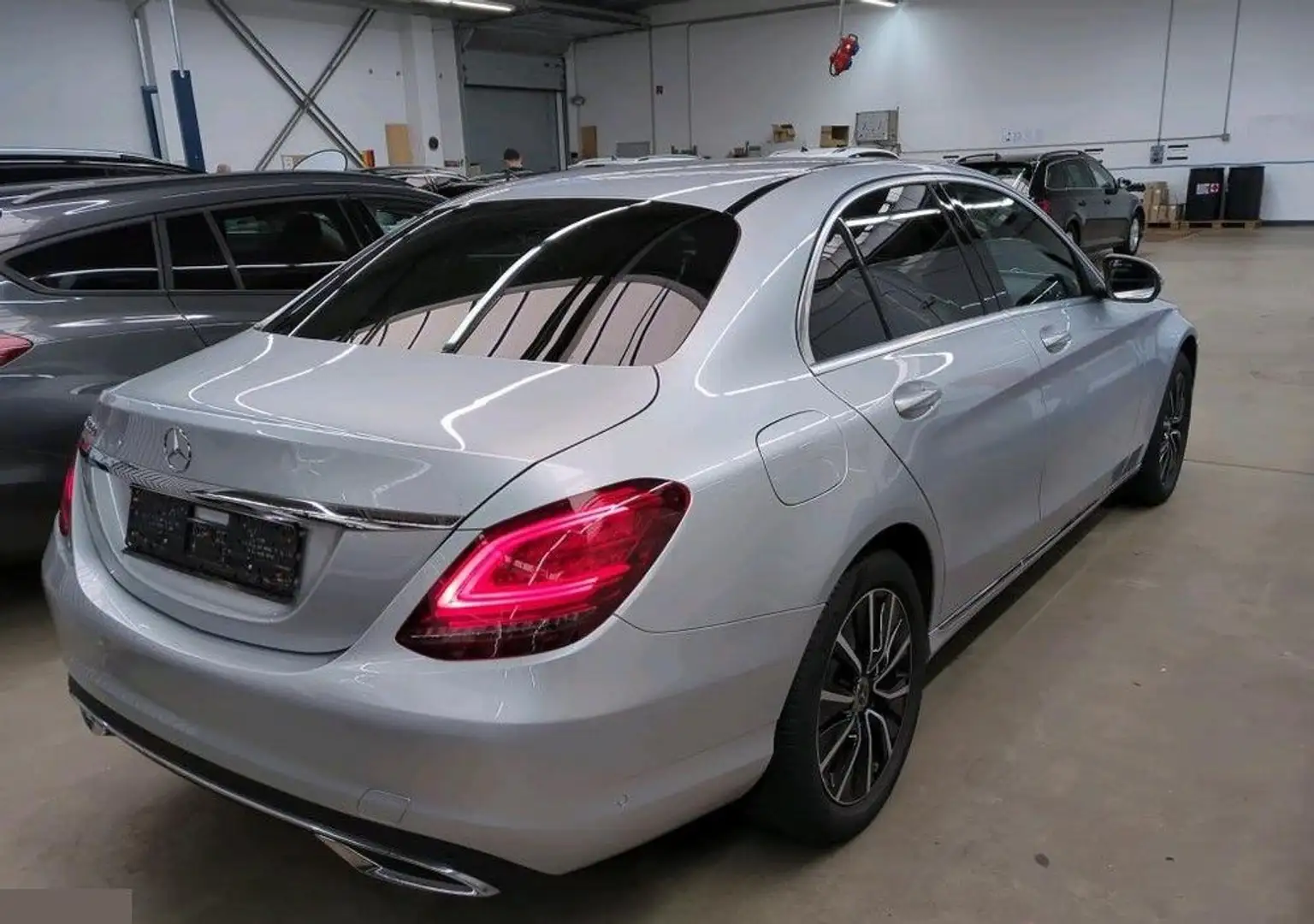 Mercedes-Benz C 200 d Exclusive Autom. LED Schiebedach NP:~53T€ Argent - 2