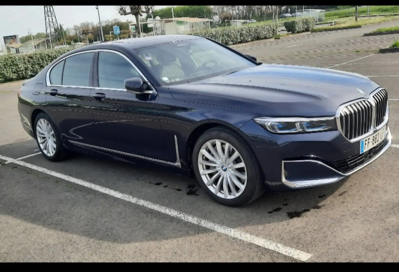 BMW 745 SERIE 7 G11/G12 745e Exclusive Bleu - 1