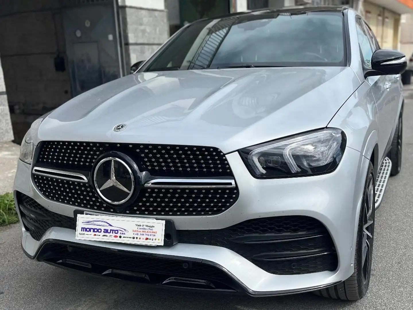 Mercedes-Benz GLE 400 D 3.0 V6 330 CV AUTO 4 MATIC PREMIUMAMG PLUS COUPE Argento - 1