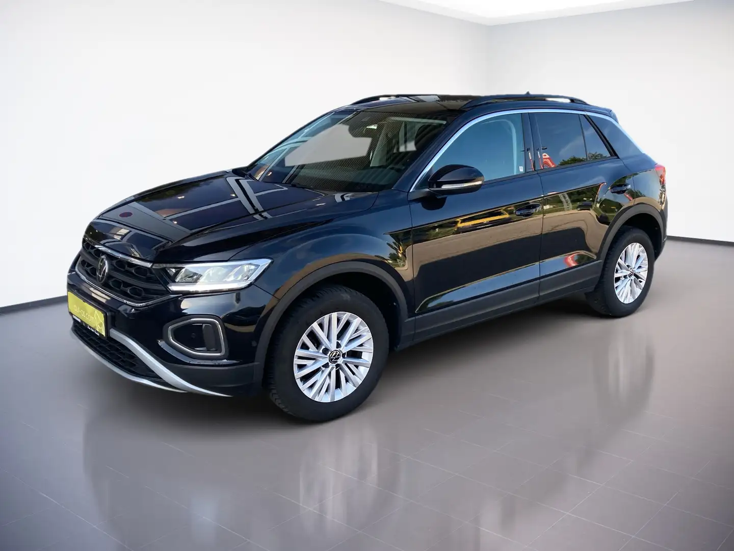 Volkswagen T-Roc LIFE 1.0TSI 110PS 5J-G.NAVI+VC.2xPDC.LED.SHZ.DAB+. Noir - 2