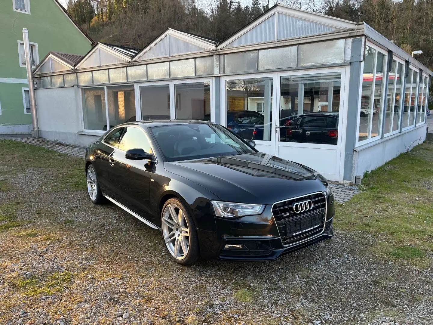 Audi A5 Coupe 3.0  quattro/sline Schwarz - 1