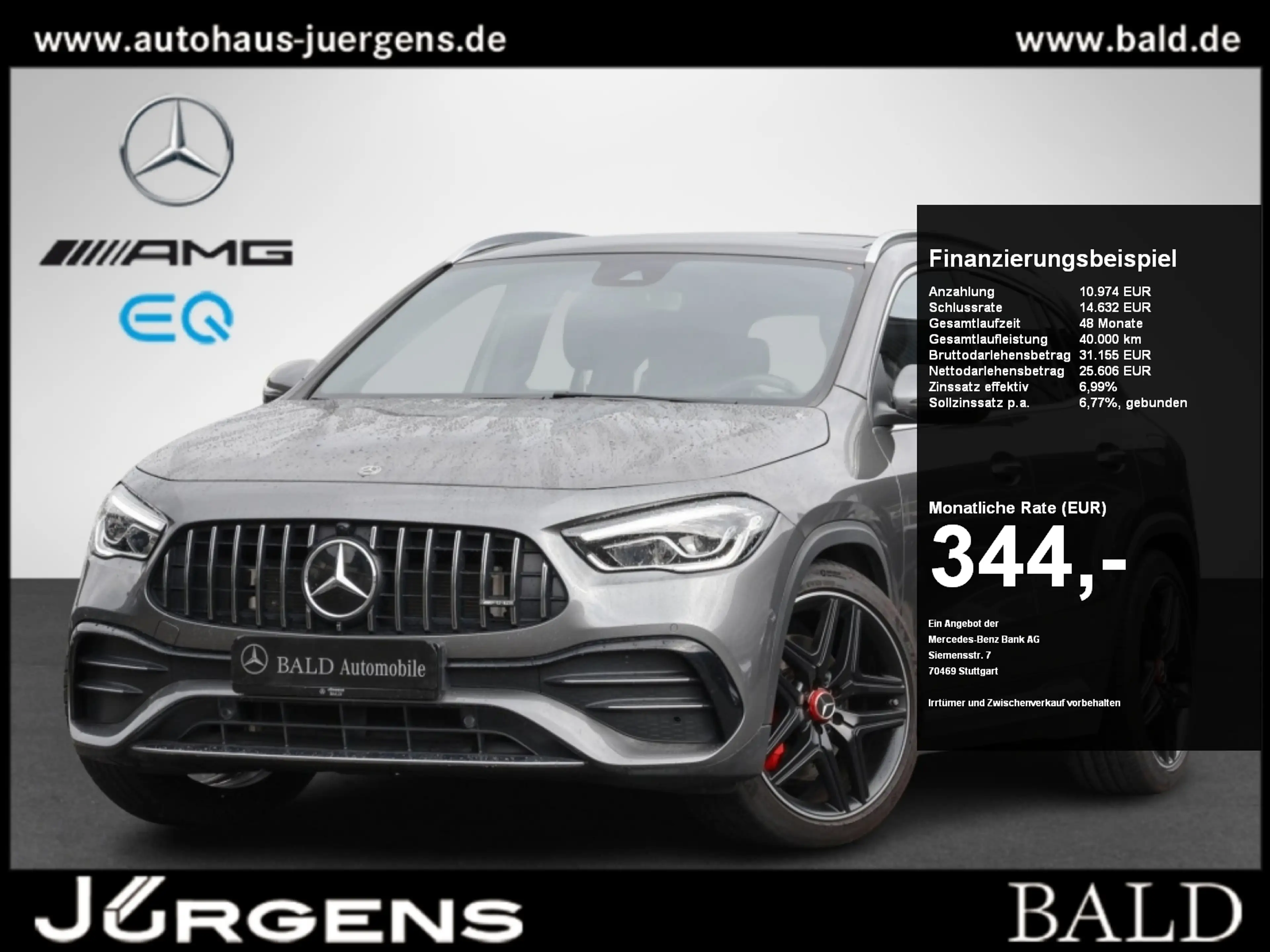 Mercedes-Benz A 35 AMG GL 4M AMG-Sport/Pano/AHK/Ambi/StdHz/20"
