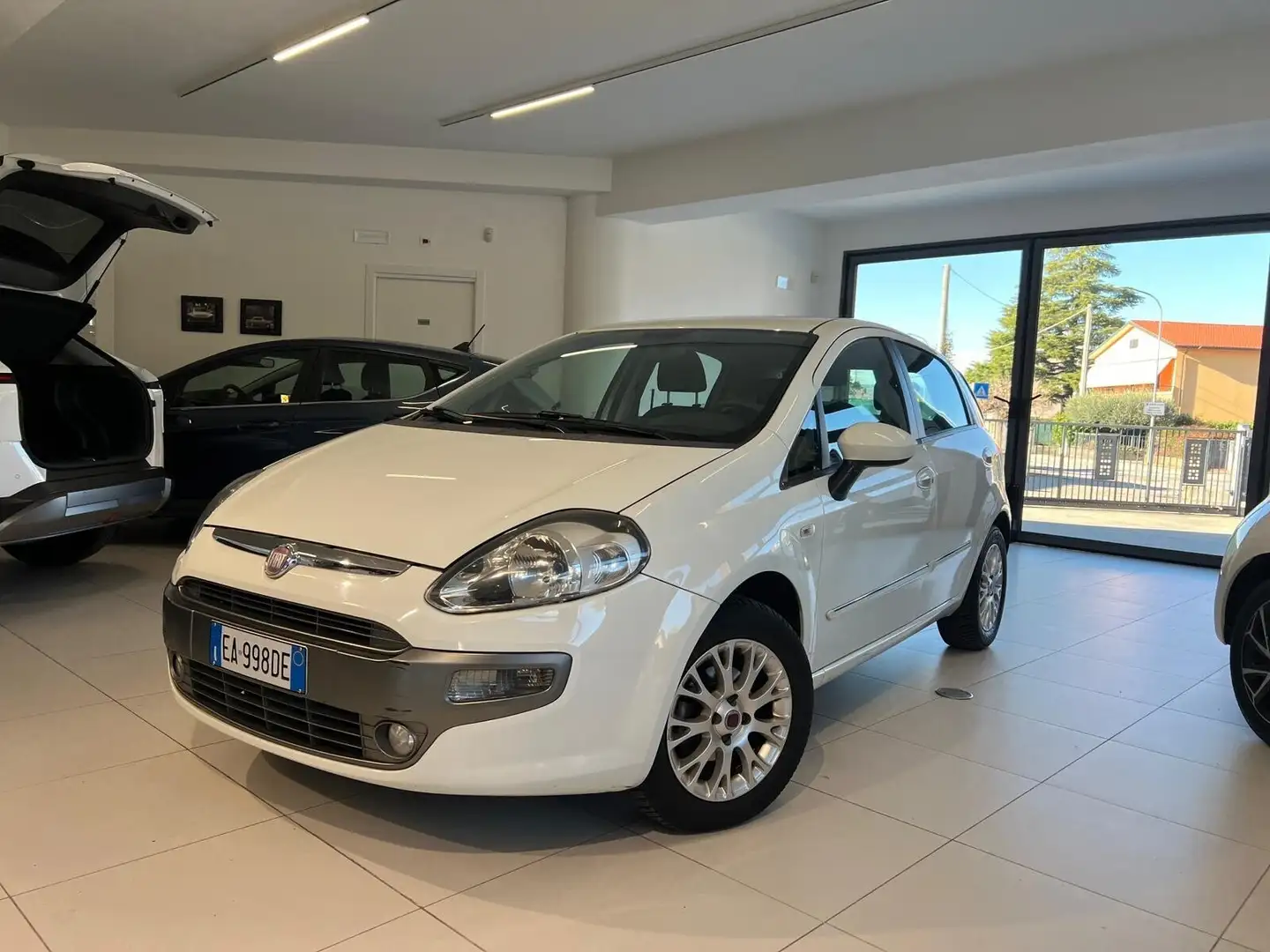 Fiat Punto Evo Punto Evo 1.4 5 porte S&S Dynamic Blanc - 2