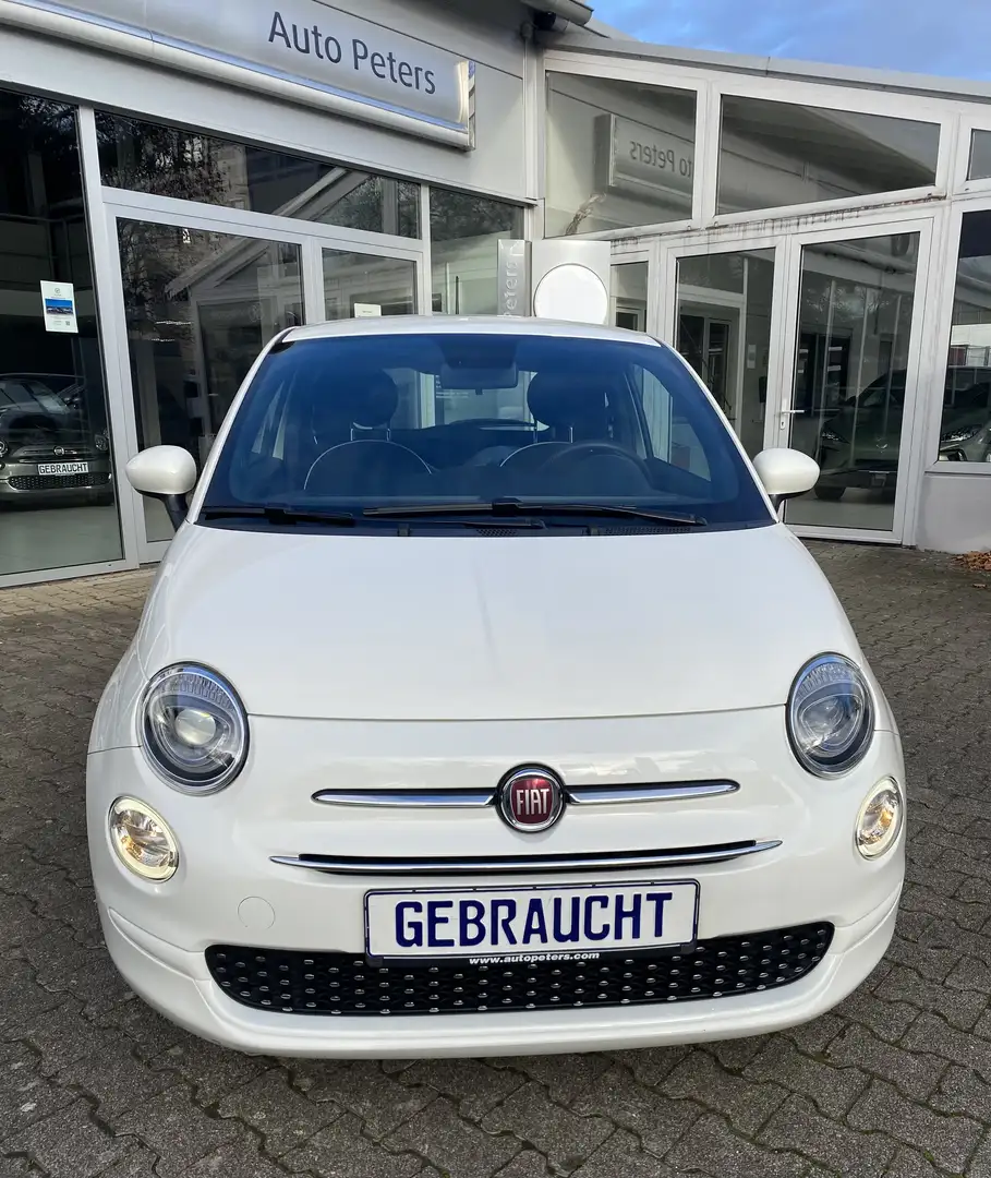 Fiat 500 500 Automatik Lounge Weiß - 2