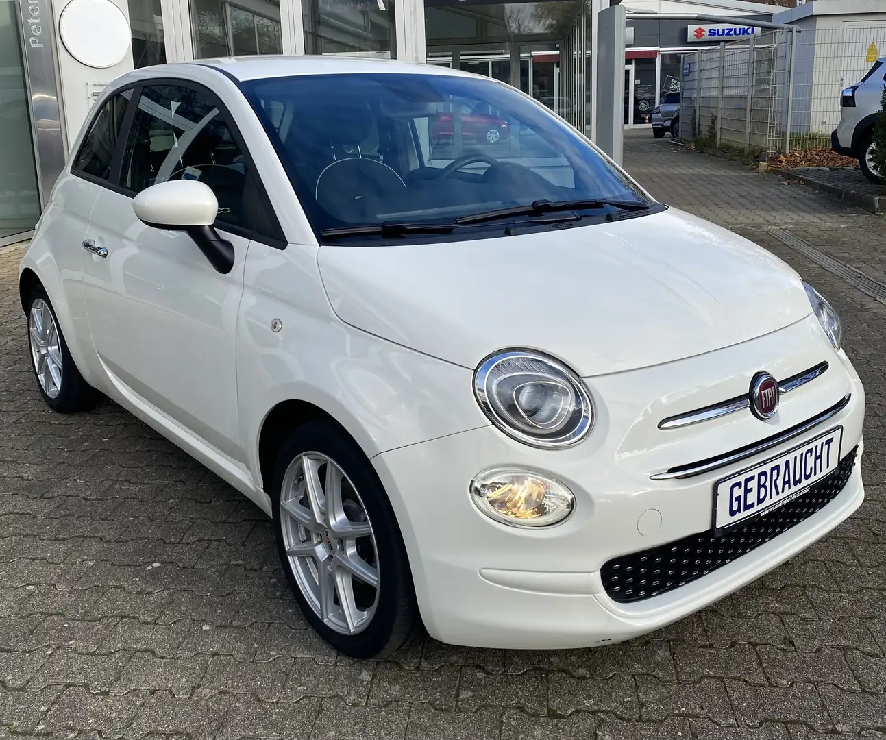 Fiat 500 500 Automatik Lounge Weiß - 1
