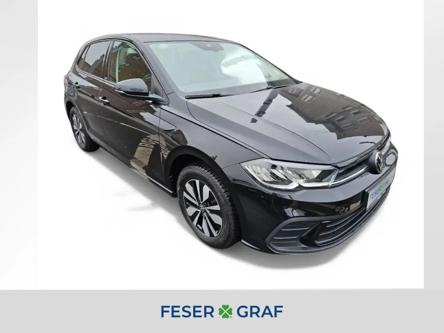 Volkswagen Polo MOVE 1.0 TSI DSG/LED/Sitzhzg./Rear View Schwarz - 1