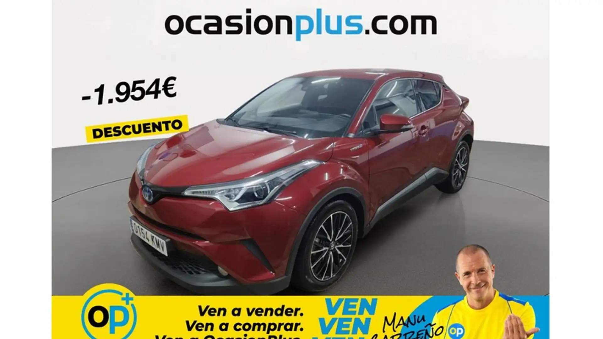 Toyota C-HR 125H Advance Rojo - 1