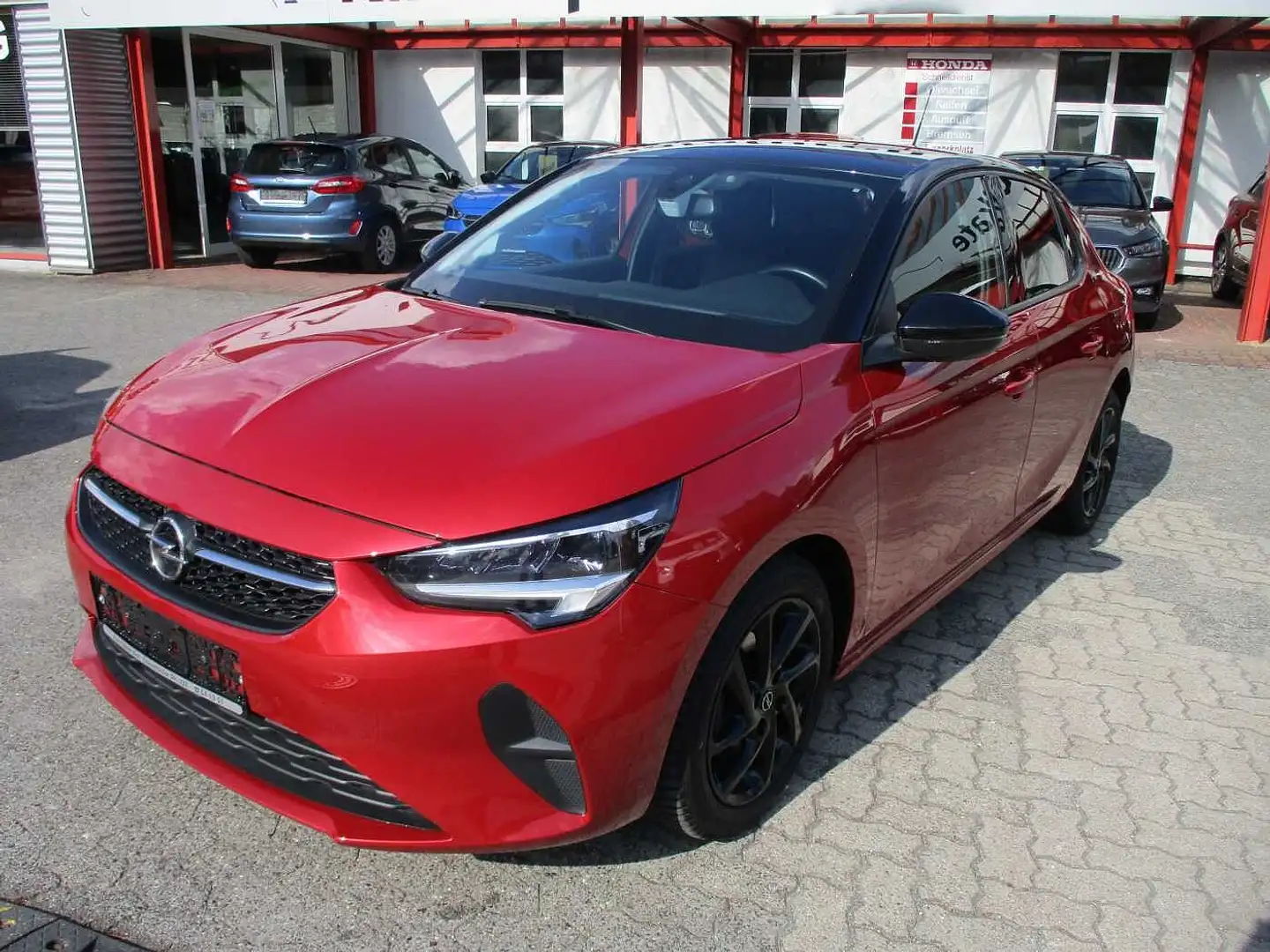 Opel Corsa 1.2  Turbo Edition *Navi*Sitzheizung Rot - 1