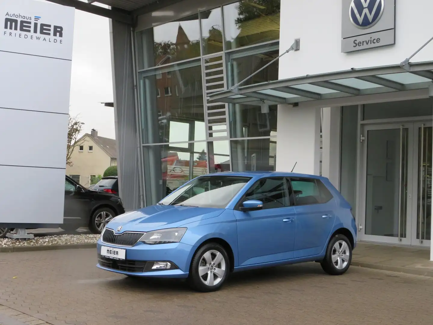 Skoda Fabia 1.0 TSI DSG Style APP Klima Ganzjahr Bleu - 2