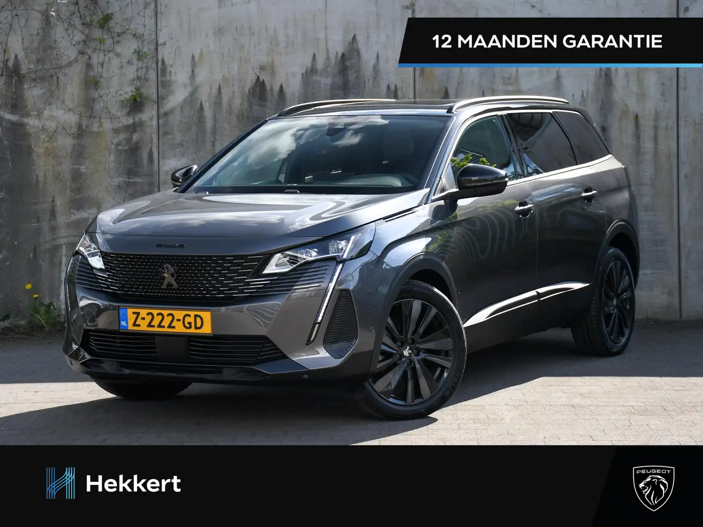 Peugeot 5008 GT 1.2 PureTech 130pk 7-PERS. | SCHUIF-DAK | 19''L Grijs - 1