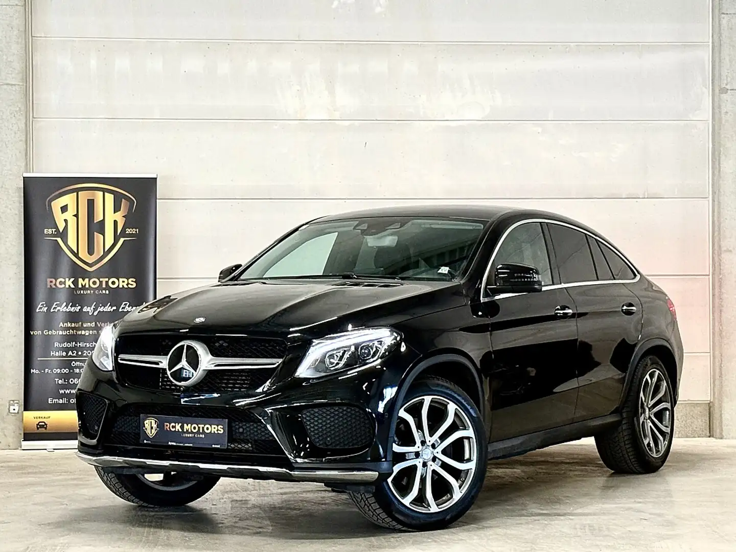 Mercedes-Benz GLE 350 d Coupé 4MATIC Aut. // AMG LINE // TOP AUSSTATT... Schwarz - 2