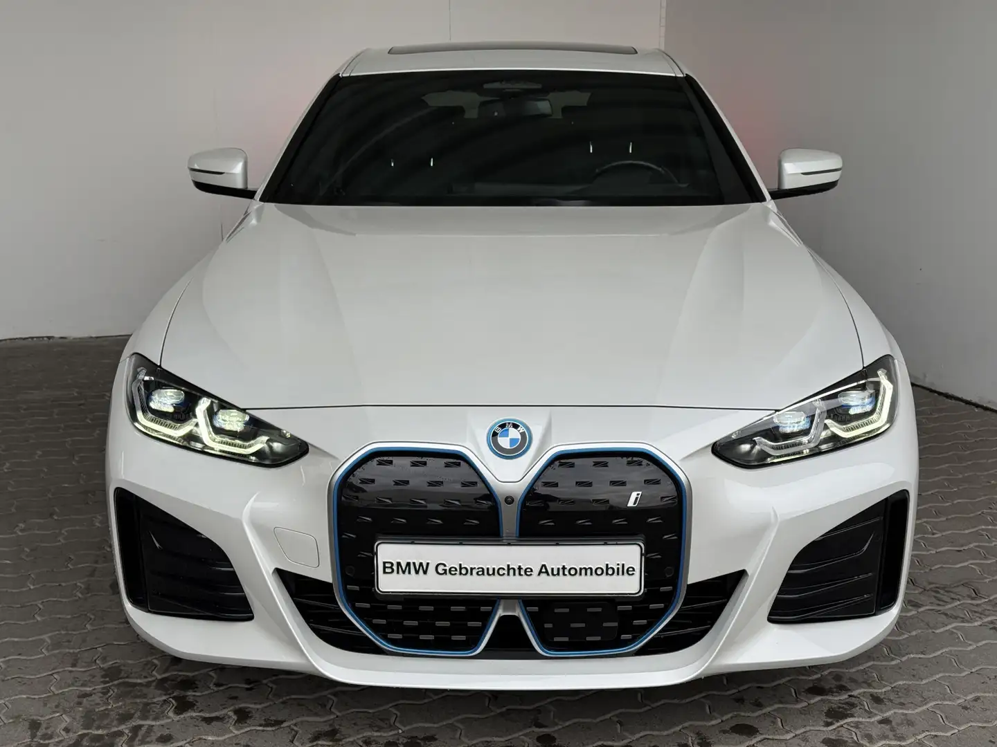 BMW i4 eDrive40 Gran Coupé M Sport LiveCock.GSD.Lase Blanc - 1