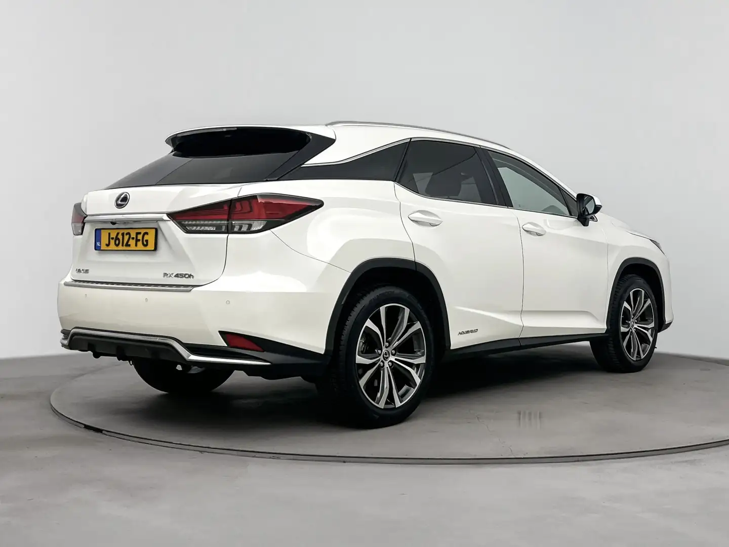 Lexus RX 450h AWD Luxury Line | NL-Auto | INCL BEARLOCK Anti-die Bianco - 2