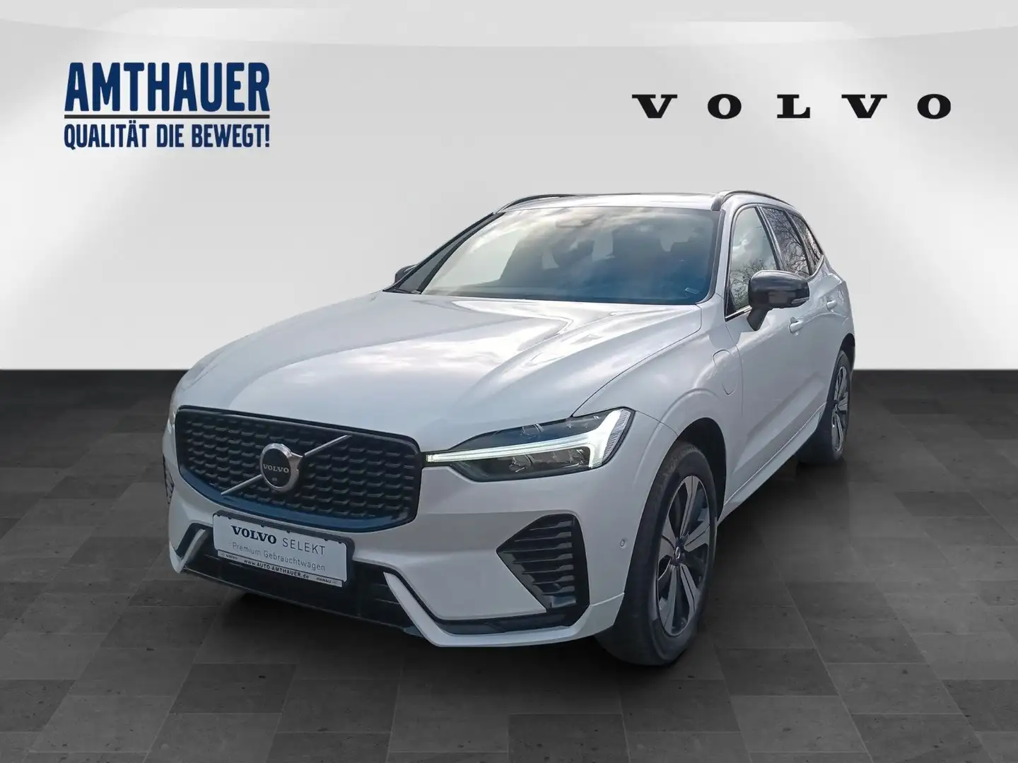 Volvo XC60 Recharge T6 PLUS Dark 360°/Pano/ Standhzg Blanc - 1