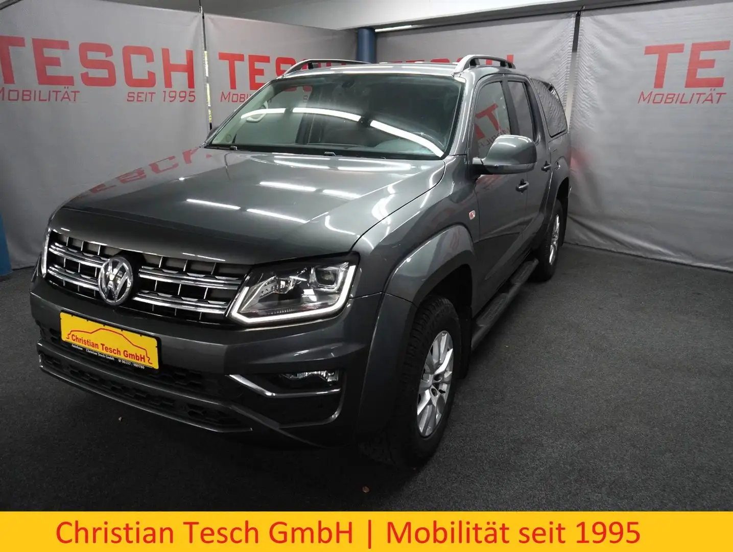 Volkswagen Amarok Highline DoubleCab 4x4| AHK| Webasto | BIXENON | Grau - 1