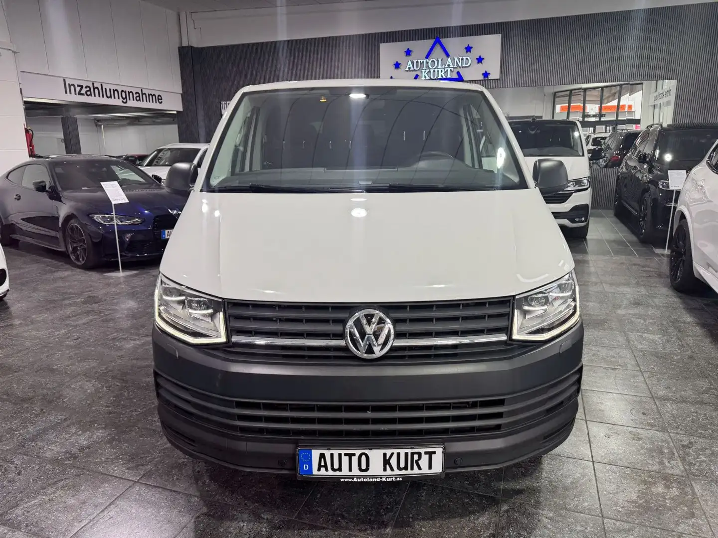 Volkswagen T6 Transporter T6 2,0 TDI*AHK*Navi*LED*6-Sitzer*Standheiz.*Lang Weiß - 2